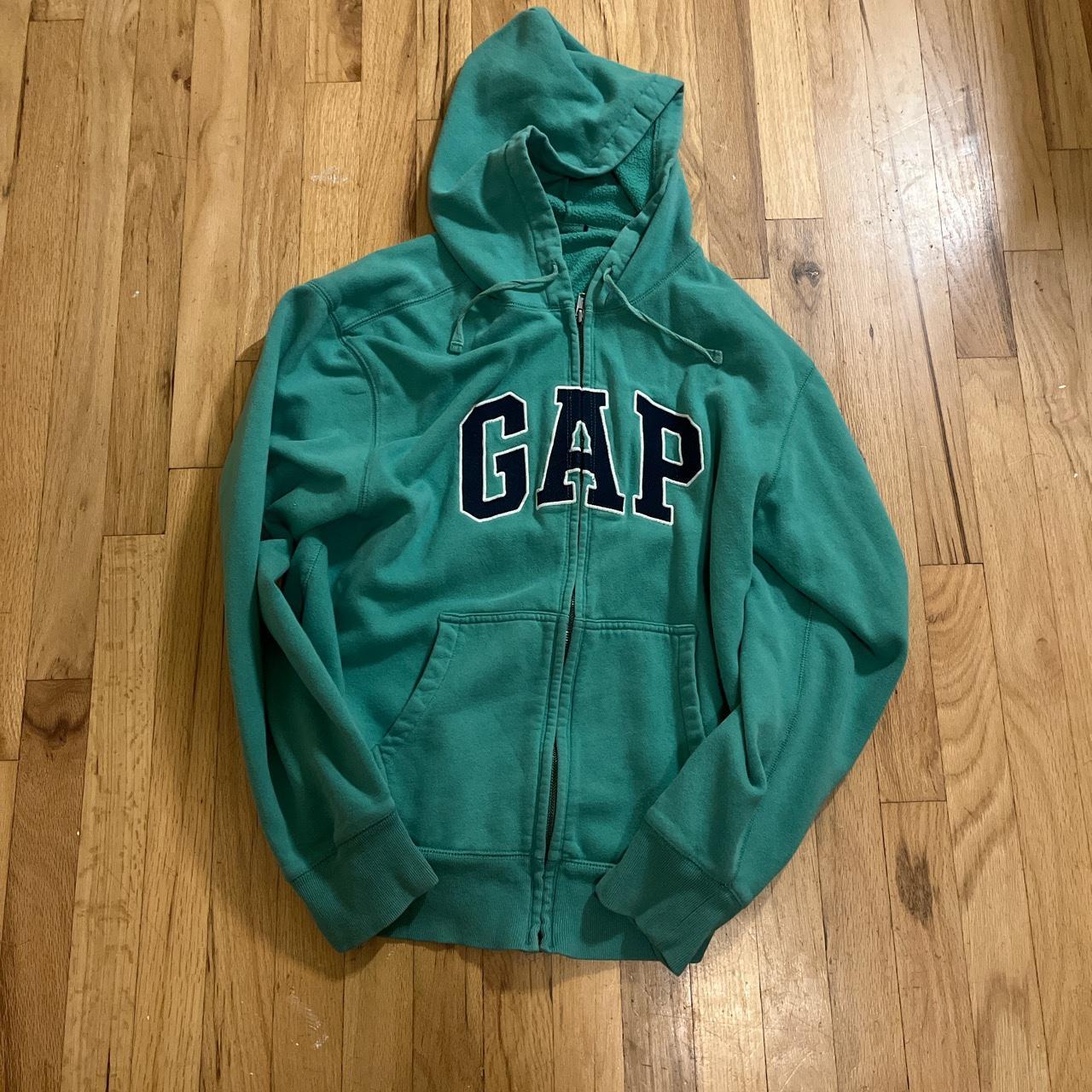 Gap hoodie, cool color combo, doesn’t have tag, but... - Depop
