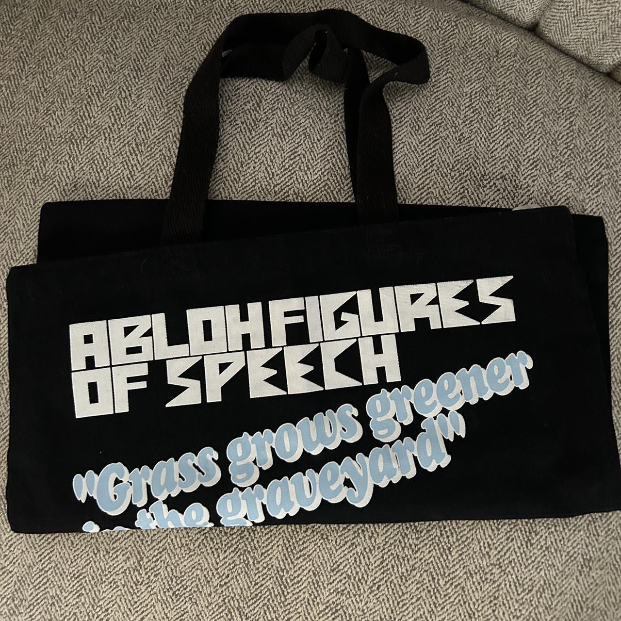 Virgil Abloh Tote Bag Off-White FOS Figures of - Depop