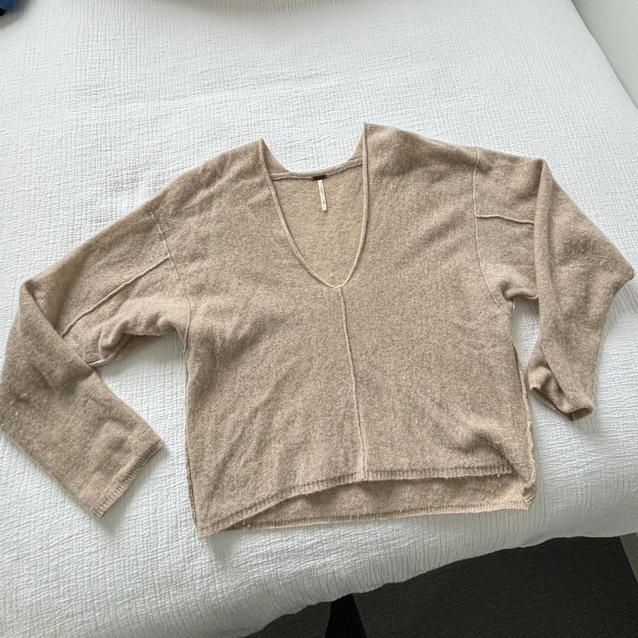 Free People Cashmere Sweater Size: xs **in perfect... - Depop