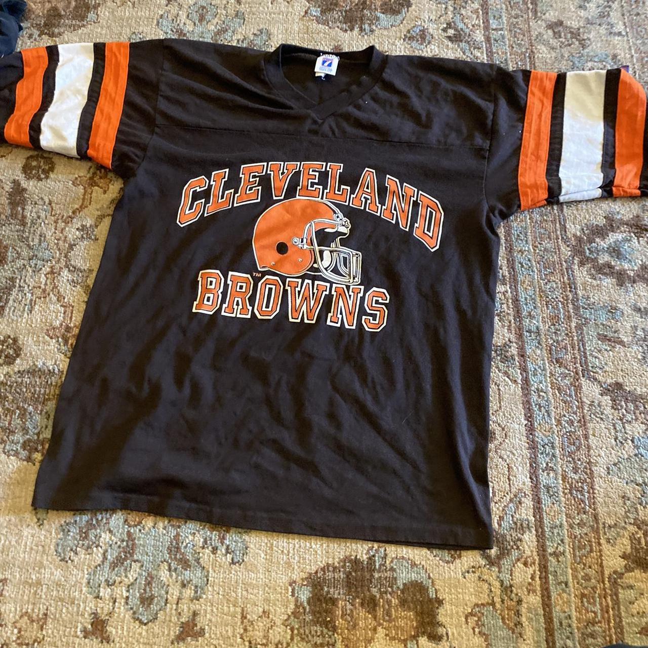 Vintage Brown T-Shirt Vintage 90s Cleveland Browns Shirt