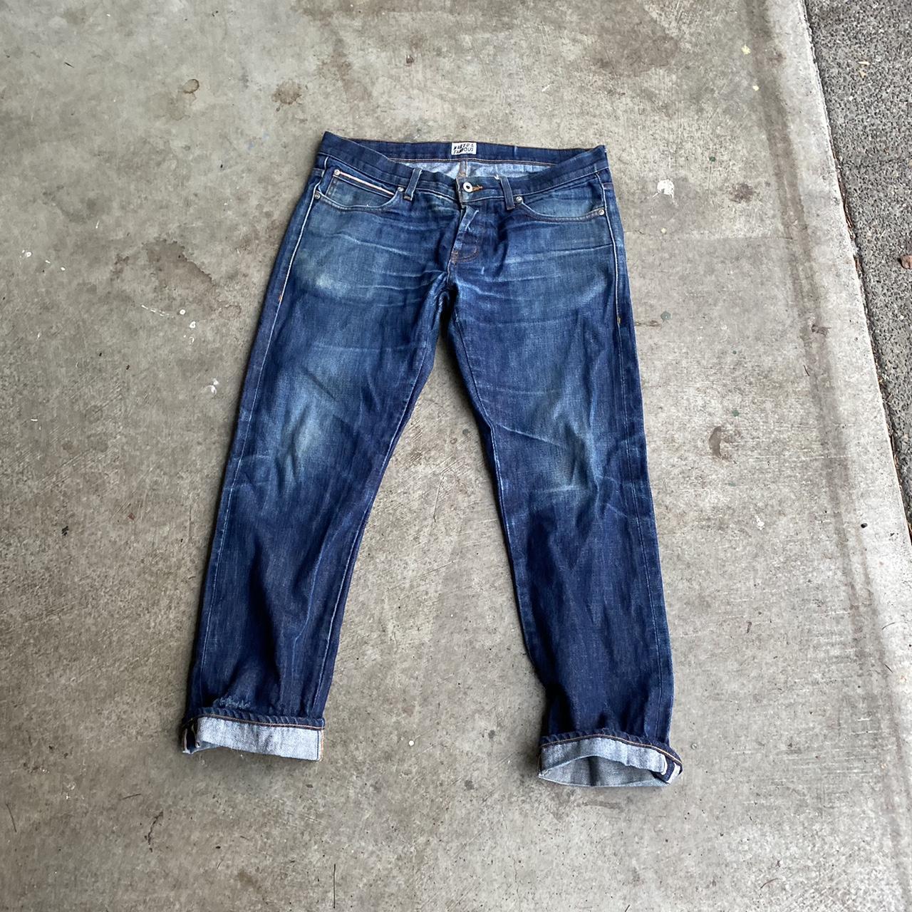 Vintage 90s naked and famous selvedge denim. super... - Depop