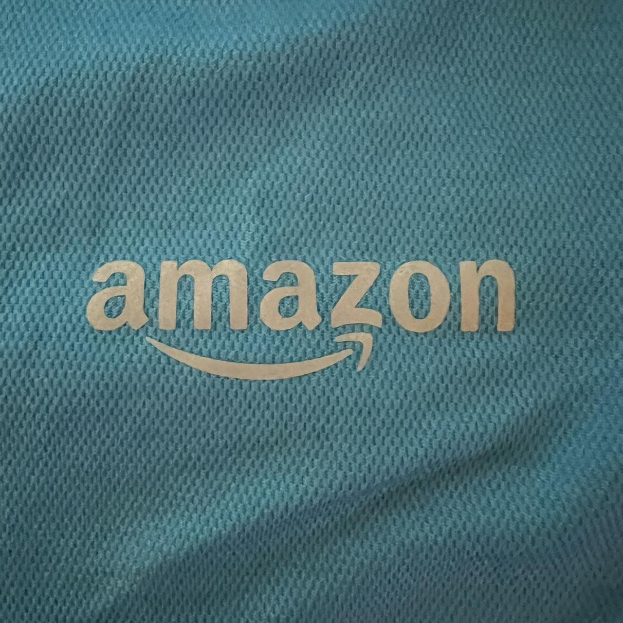 amazon employee polo shirt size L pretty silly... Depop
