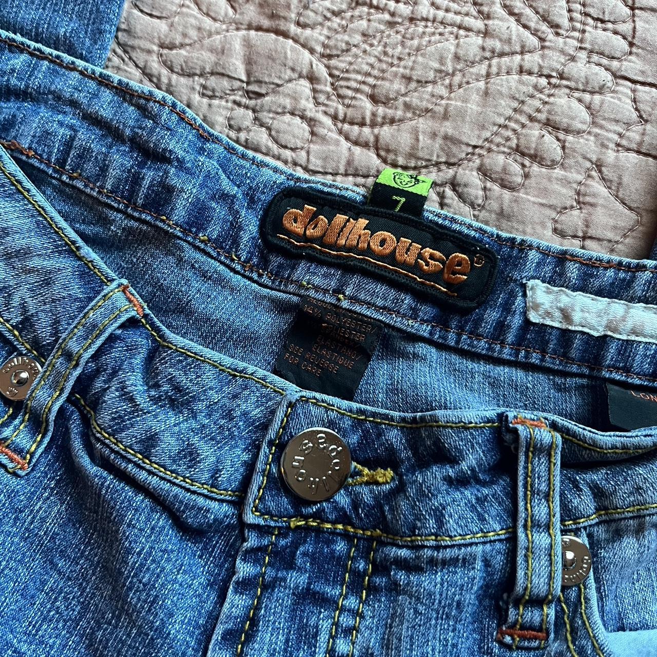 dollhouse low rise flared jeans Depop