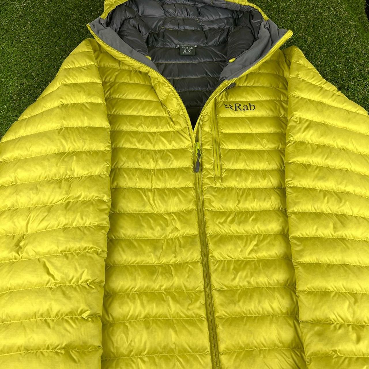 RAB microlight puffer yellow jacket Mens mountain... - Depop