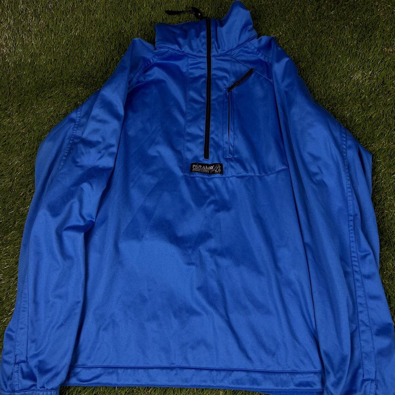 Paramo Parameta S Reversible Fleece Jacket Mens Blue... - Depop