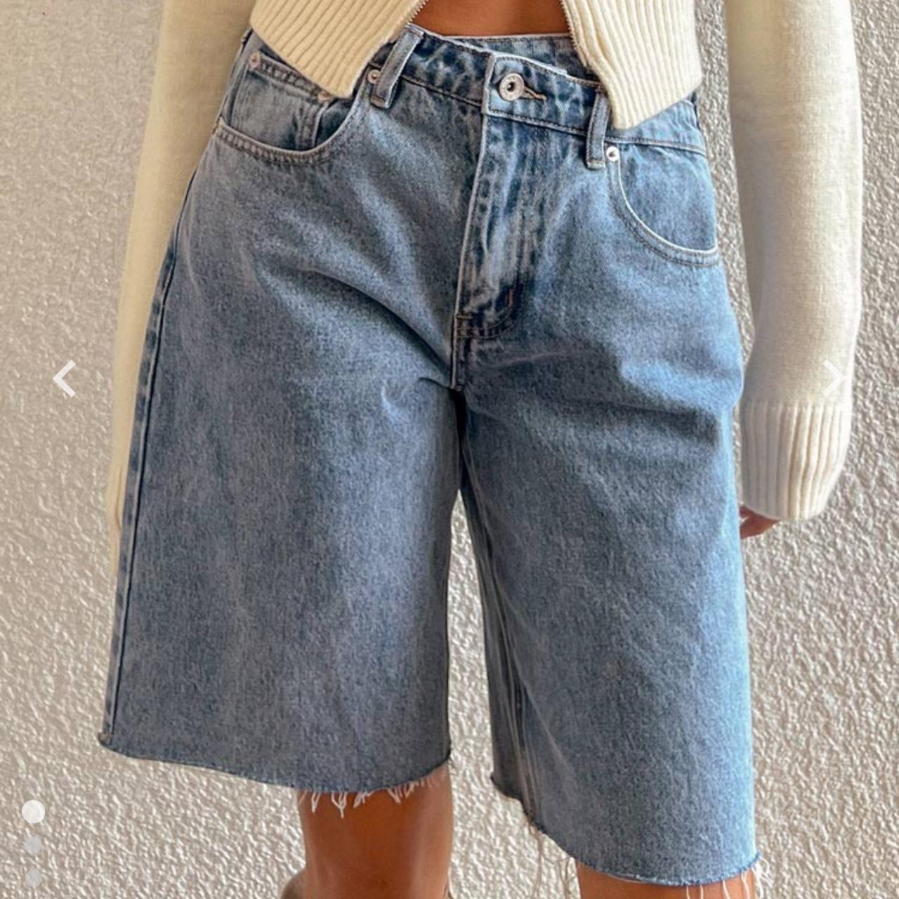 -begging boutique jorts -never worn -size 8 - Depop