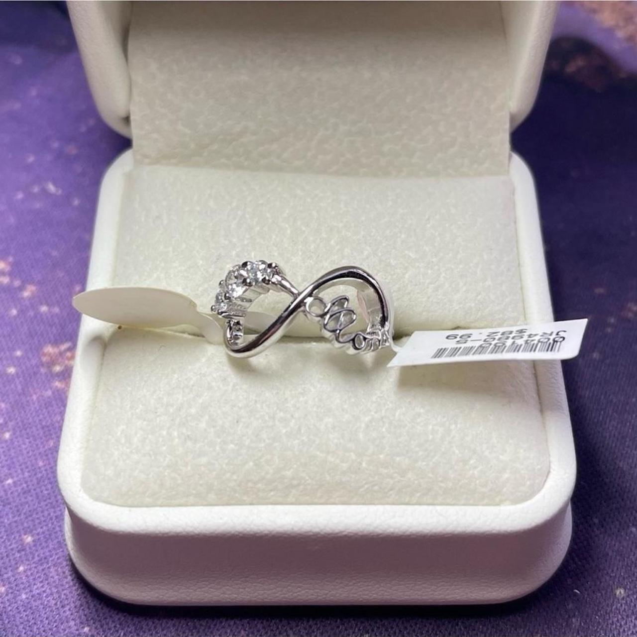 Women's Ring - Silver – Infinity mom ring, Sterli… - image 2