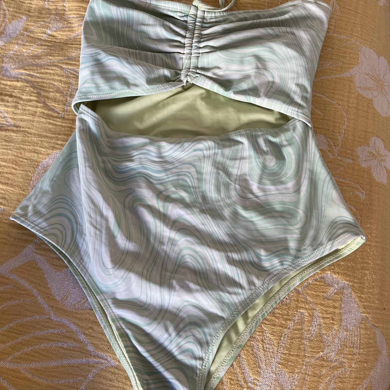 ghanda one piece swimsuit excellent condition only... - Depop