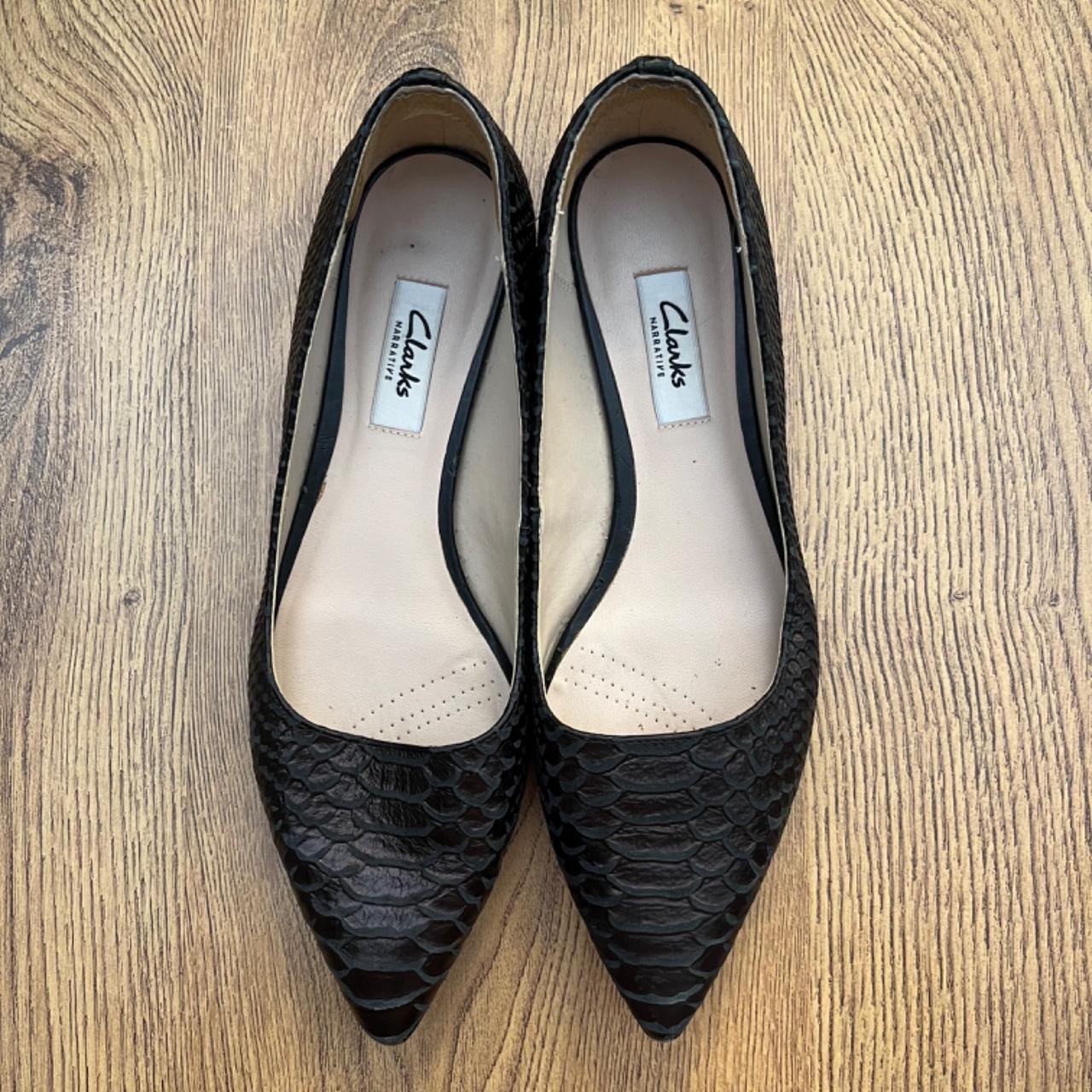 Clarks narrative heels best sale