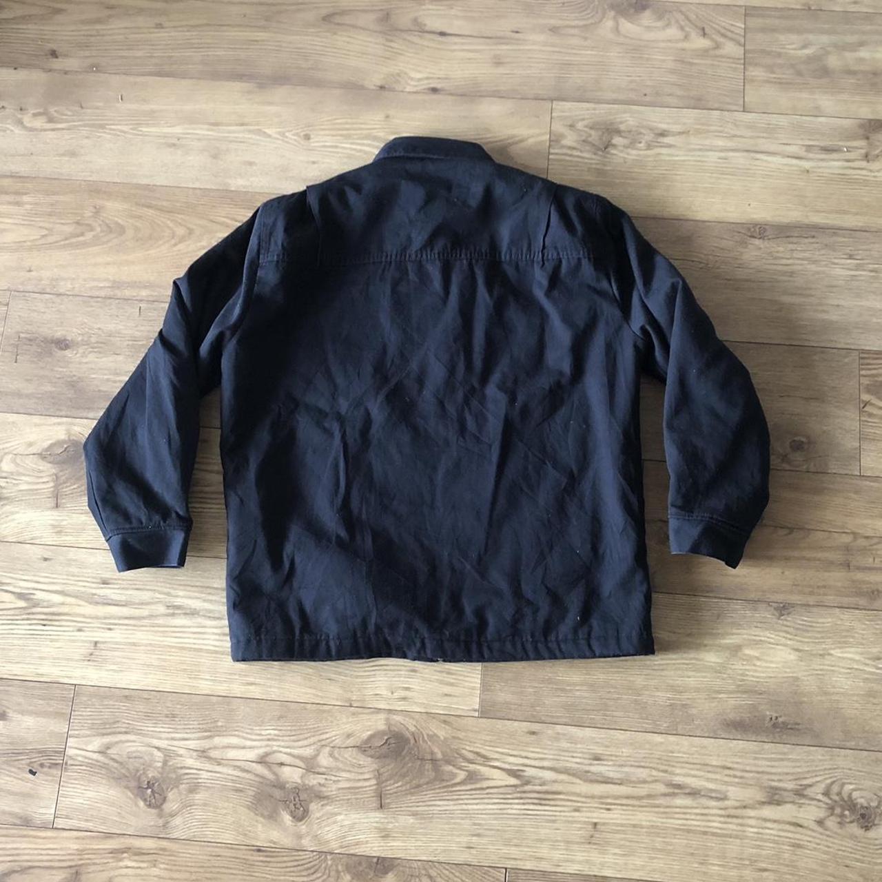 DICKIES BLACK BOMBER SIZE: (XL) - Depop