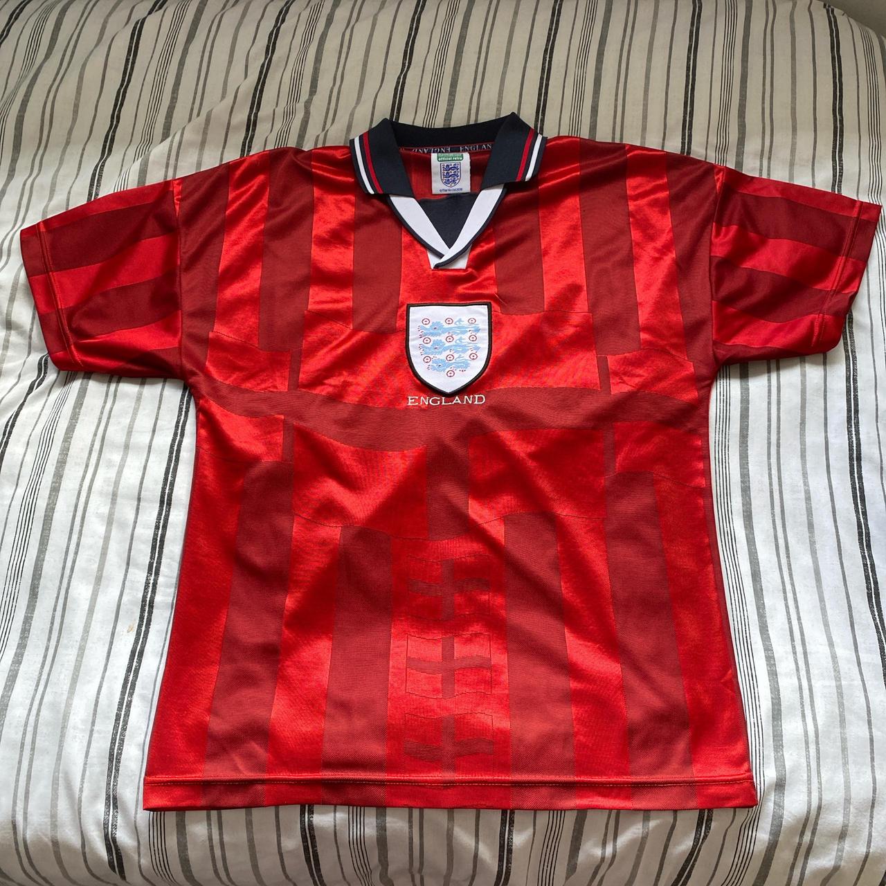 England 98 classic shirt remake Beautiful piece Depop
