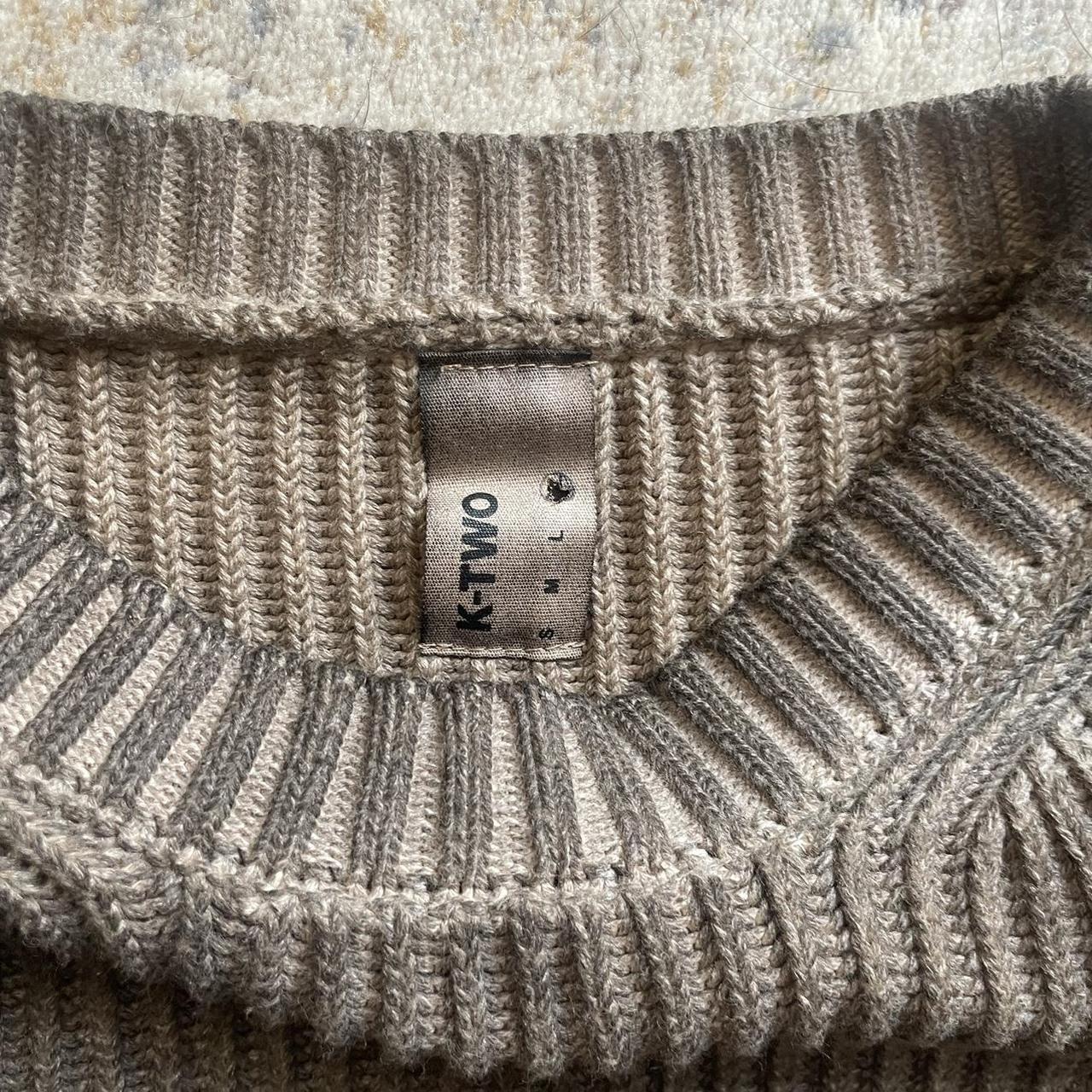 トップス Ktwo Studios Knit Brown Ktwo Studios Knit Brown