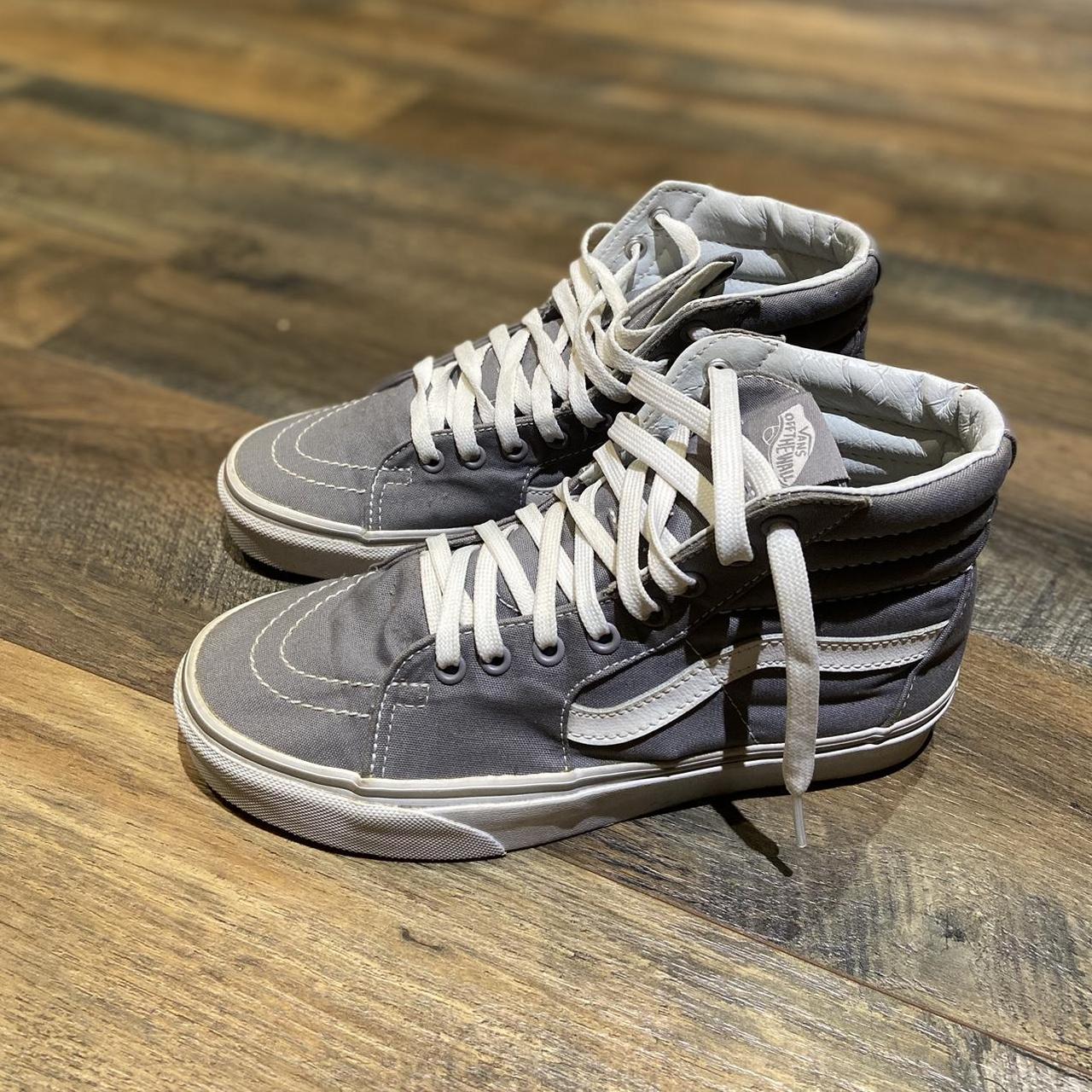 Grey van high tops best sale