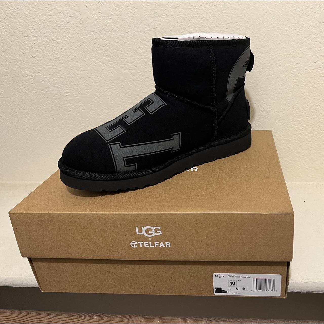 Telfar Men's Black Boots | Depop