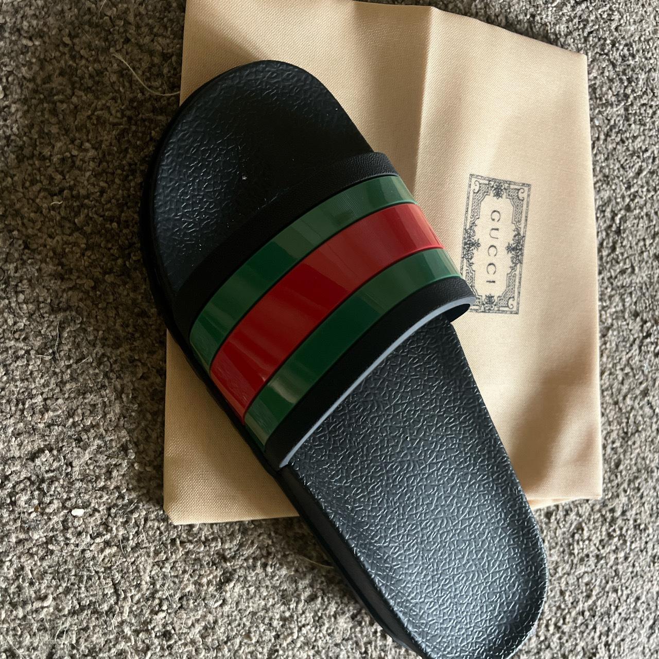 Gucci sliders Brand new Size 8 - Depop