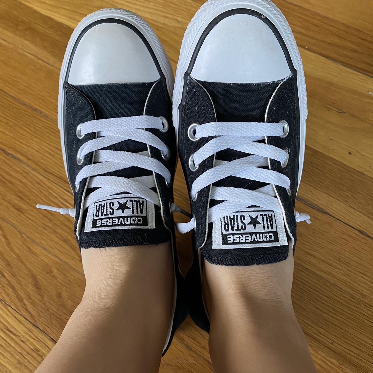 converse no laces