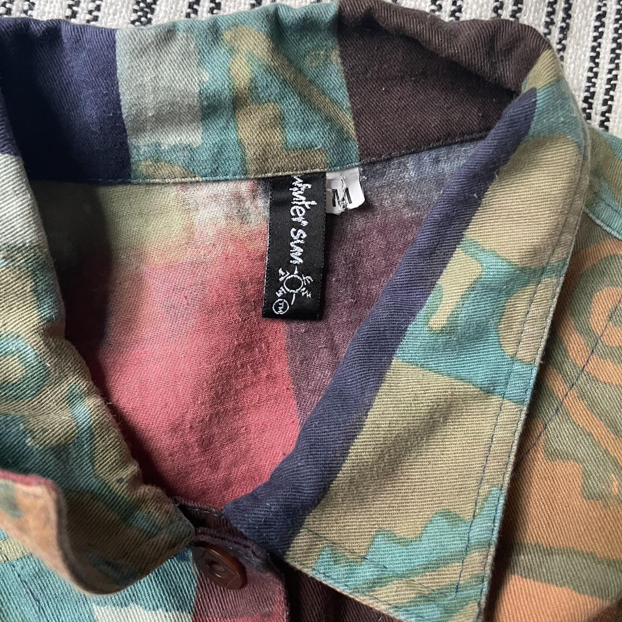 Women's Jacket - Multi - M – Unique patchwork den… - image 2