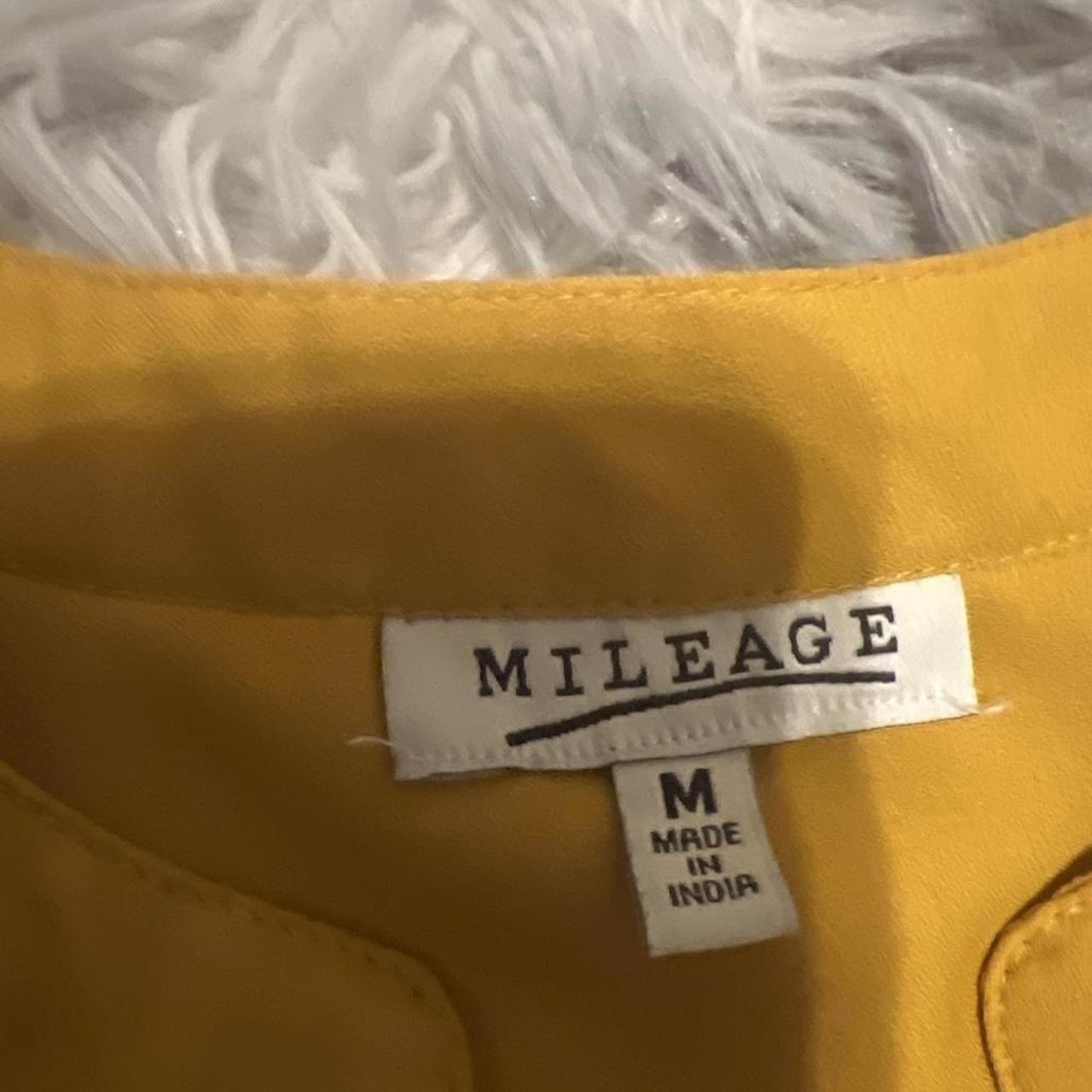 Milea women's yellow blouse