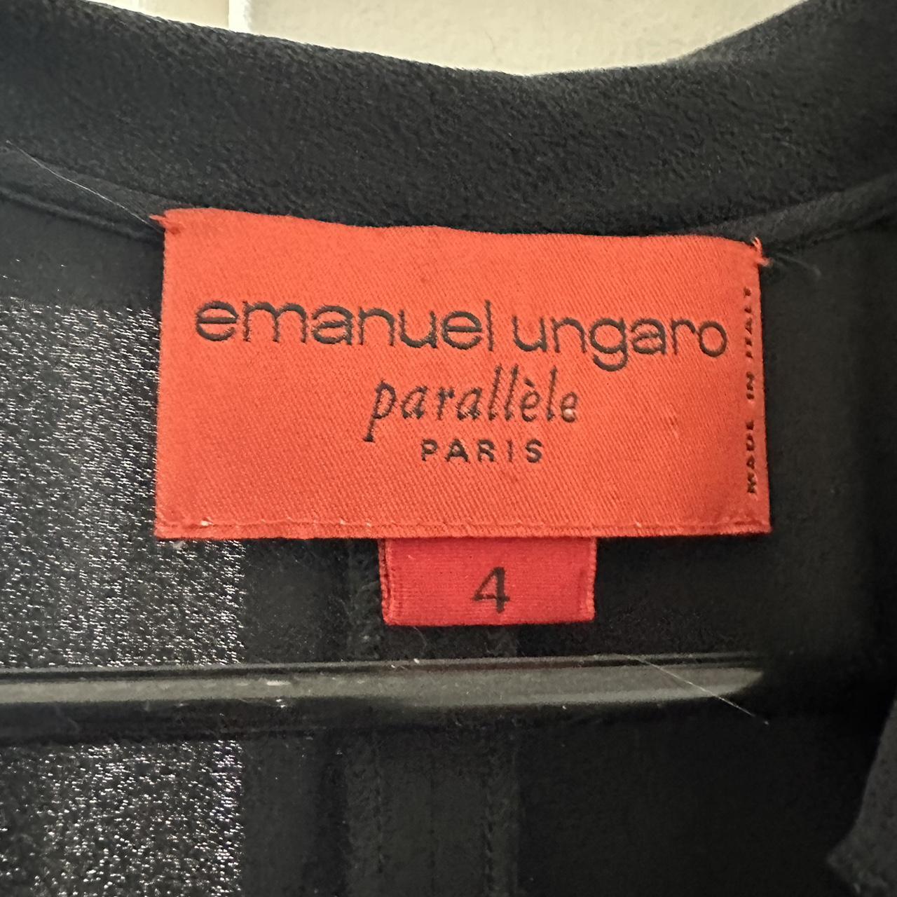 Emanuel Ungaro Women's Black Dress (3)