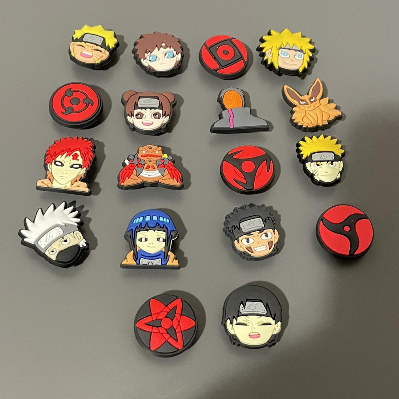 18 piece Naruto Croc Charm Bundle #naruto... - Depop