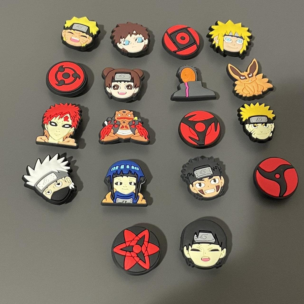 18 piece Naruto Croc Charm Bundle #naruto... - Depop