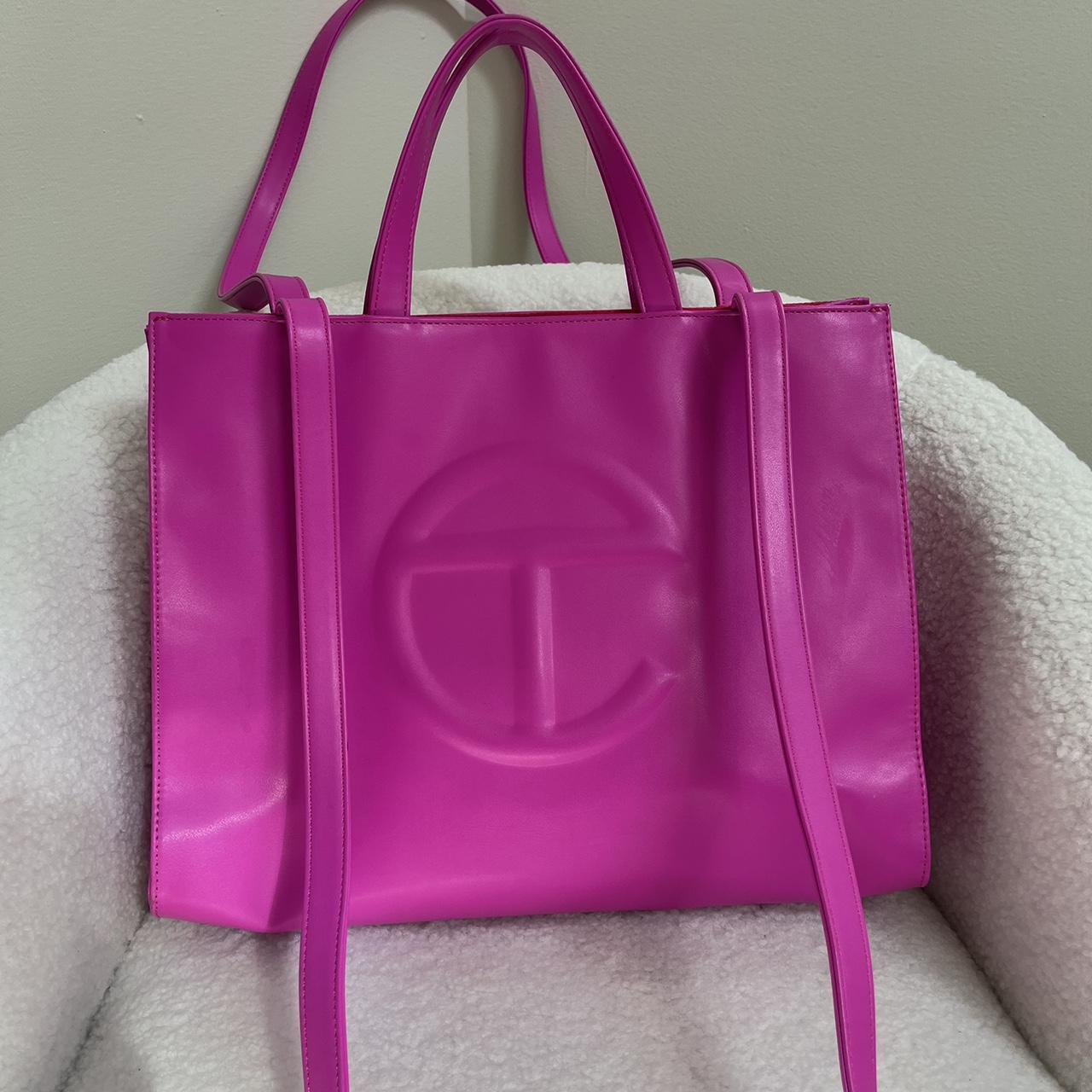 telfar large shopping bag Azealea Pink