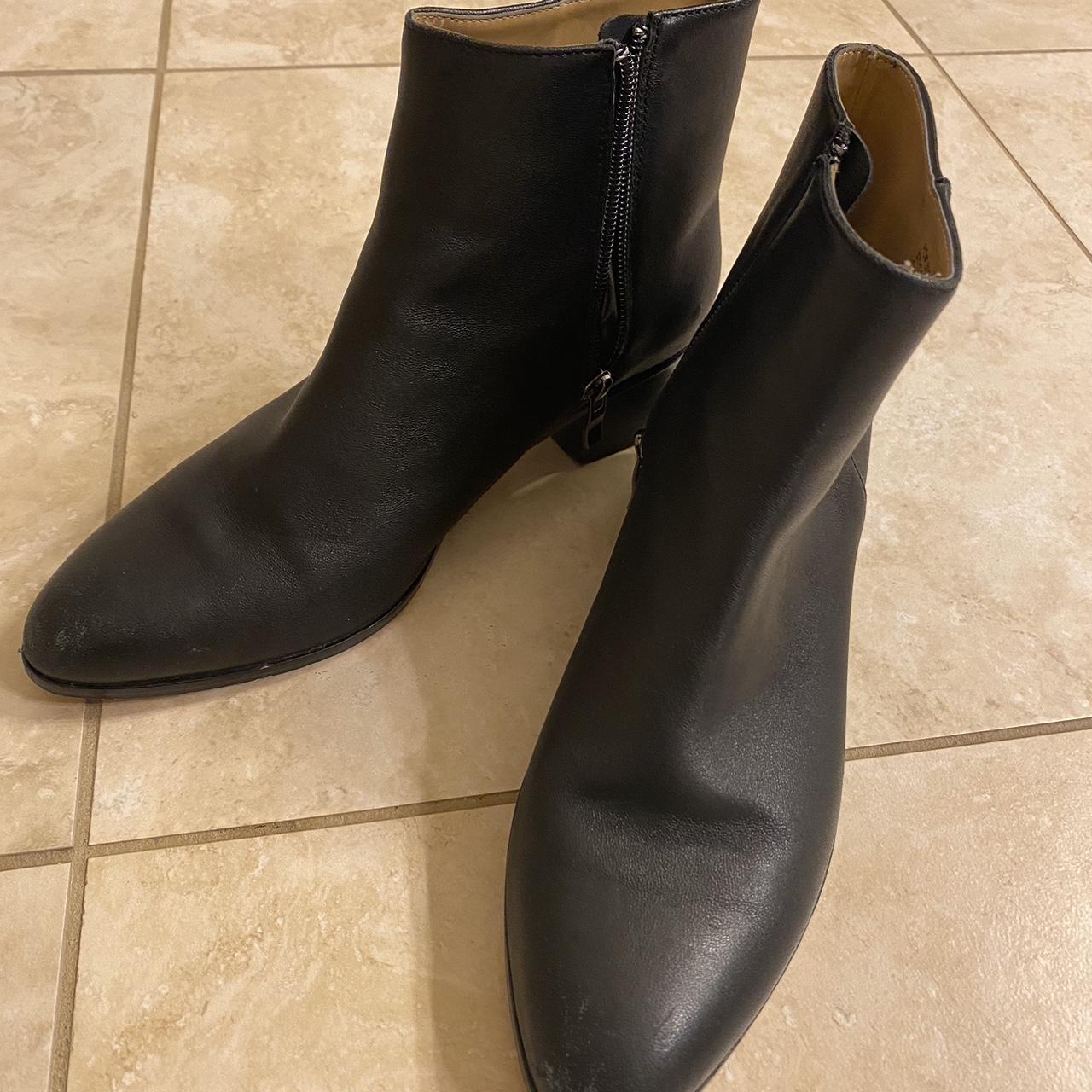 J crew black discount boots