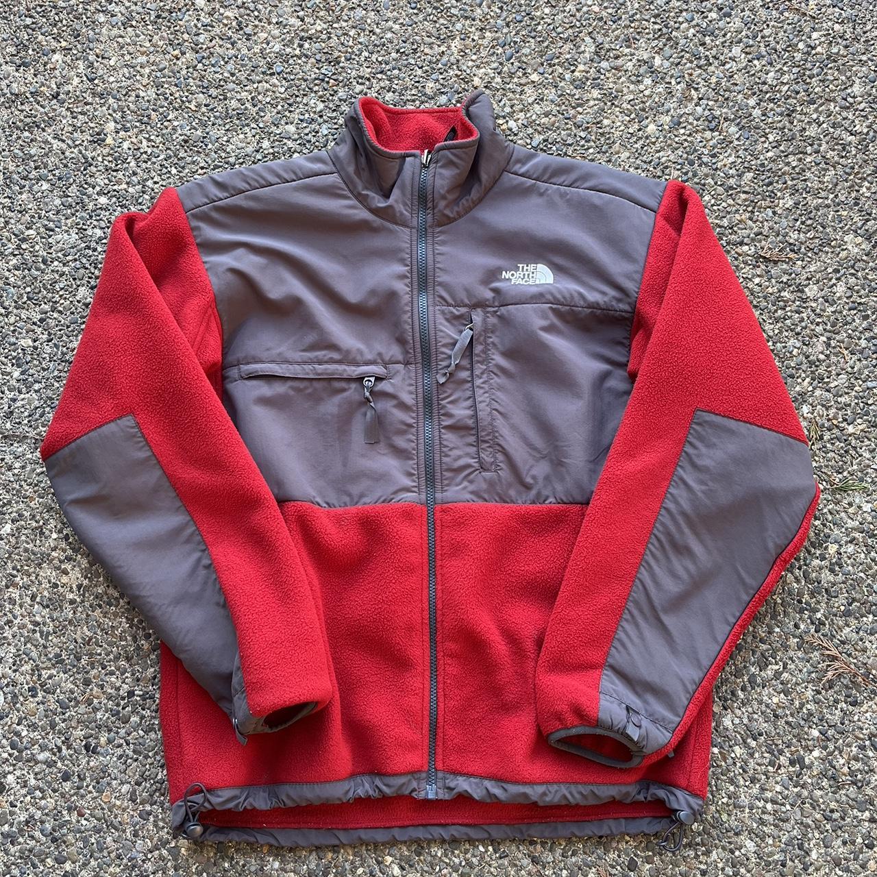 The North Face Men's Red and Grey Jacket