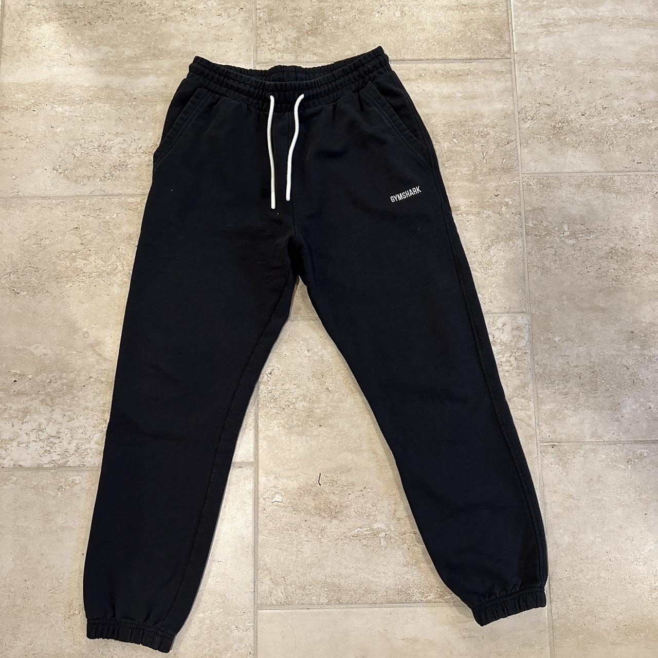 Gymshark Men's Black Joggers-tracksuits | Depop