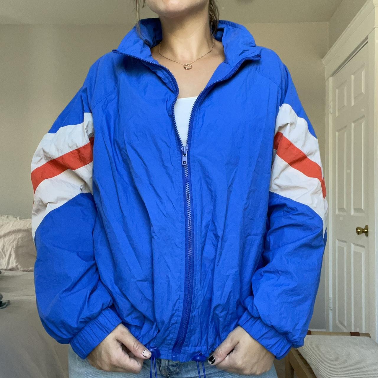 Windbreaker jacket womens 90s sale