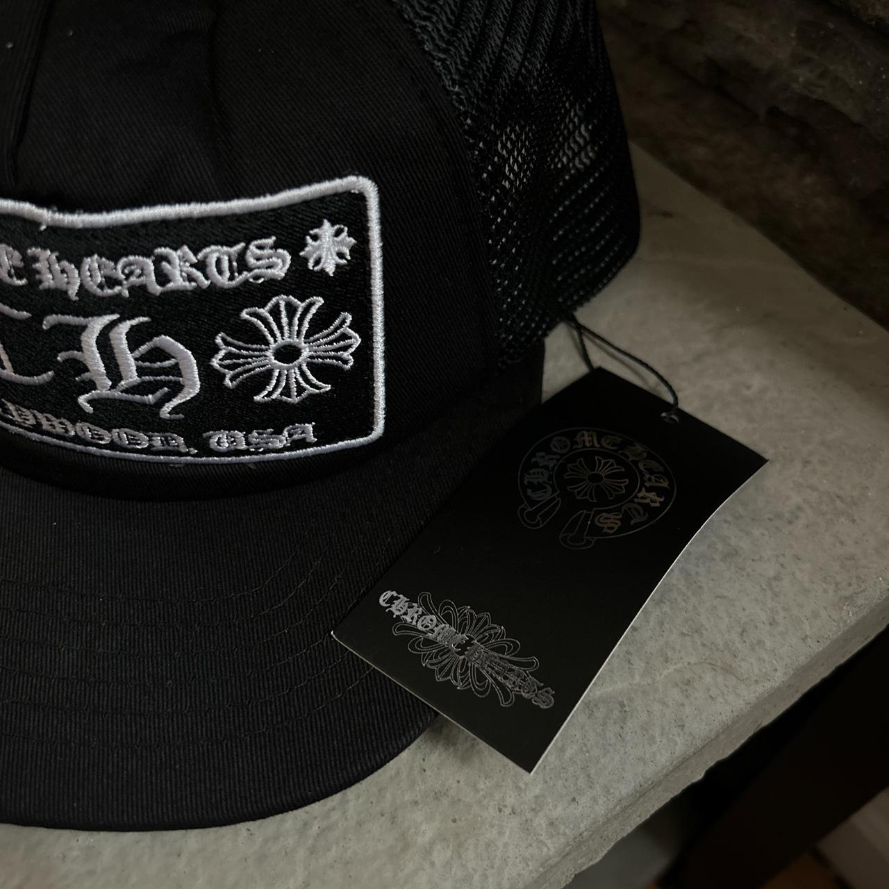 Chrome Hearts Men's Black Hat | Depop