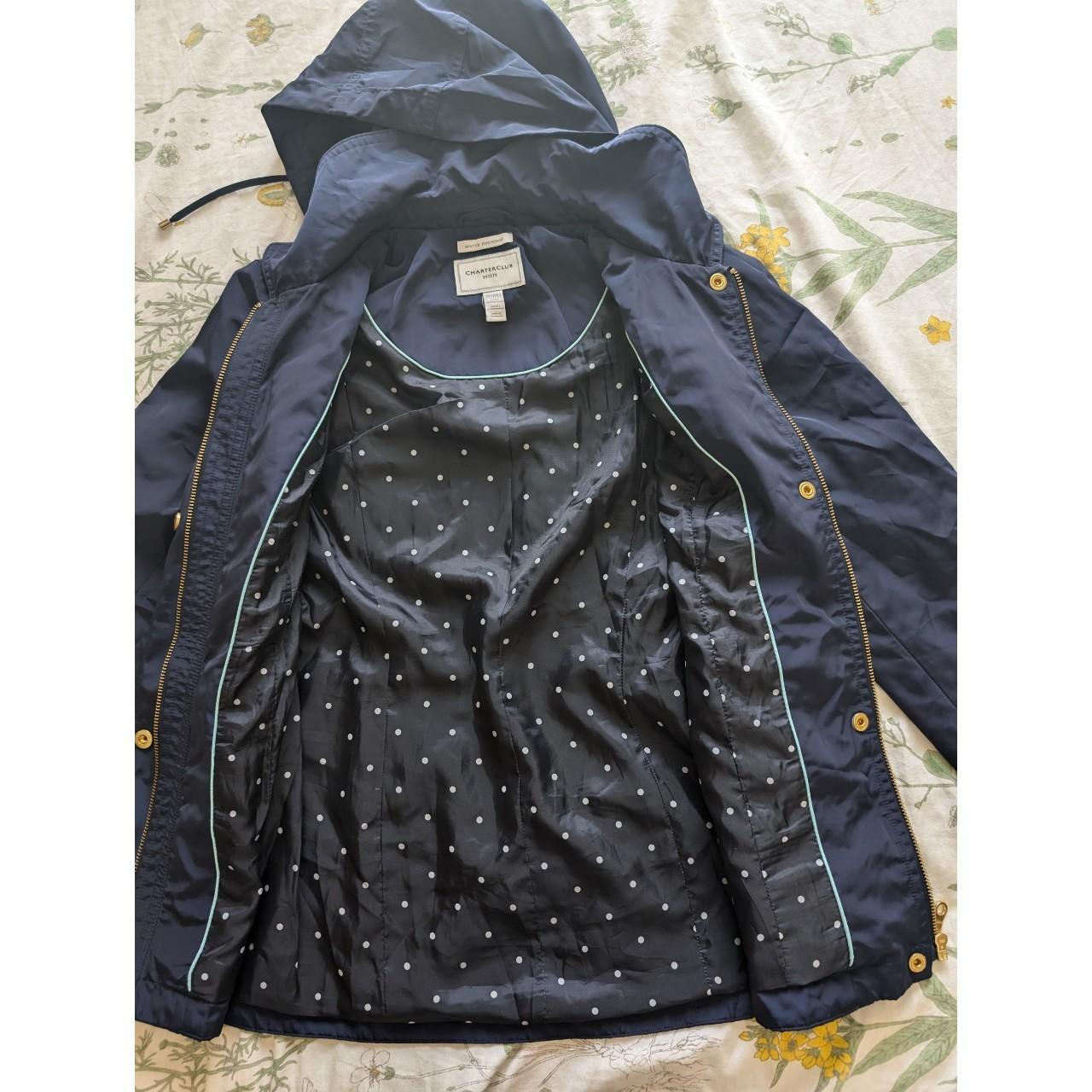 Charter club rain jacket best sale