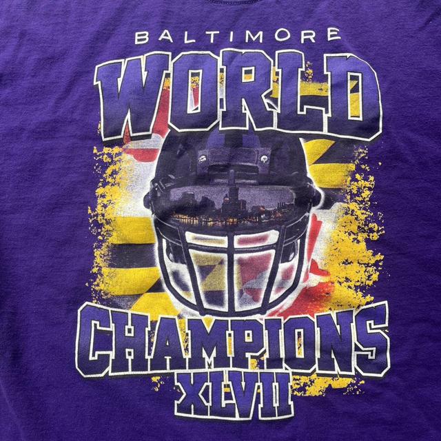 2013 Nike Dri-Fit Super Bowl XLVII T-Shirt Baltimore - Depop