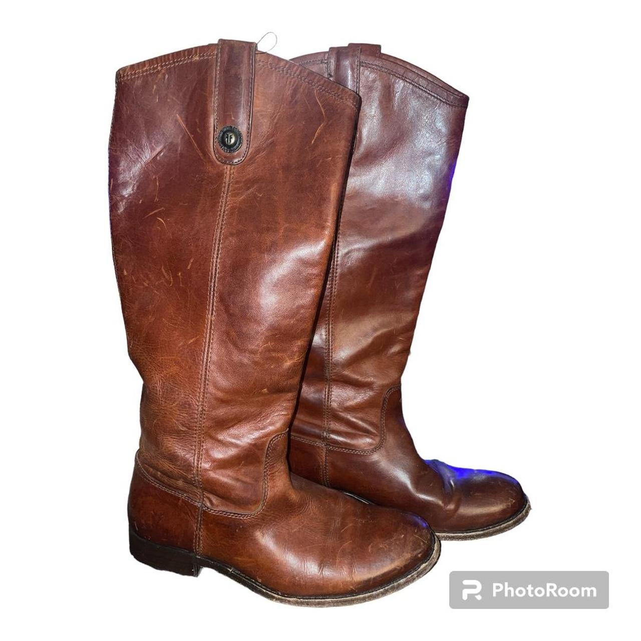 frye tall leather boots
