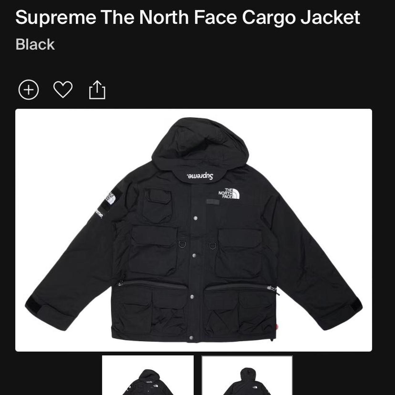 North face supreme cargo jacket