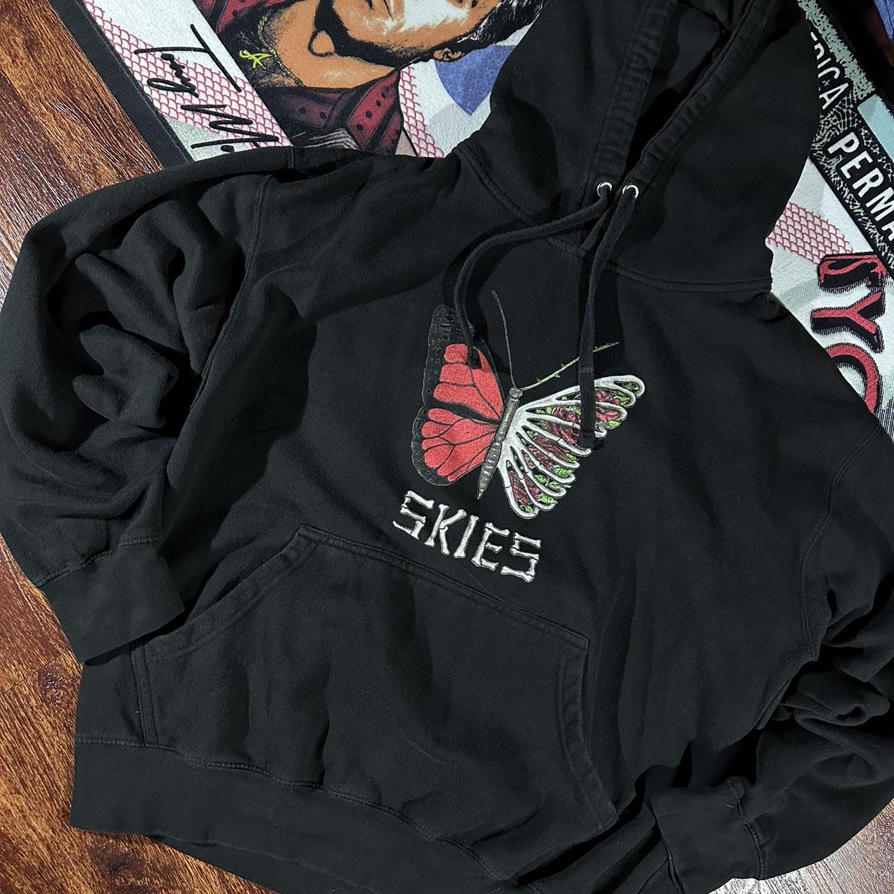 Lil skies butterfly ribs on sale hoodie