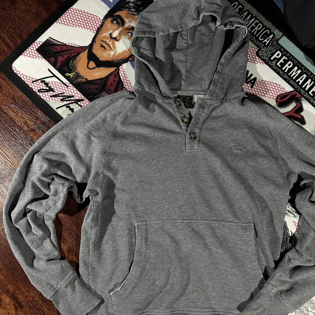 Men's button outlet up hoodie