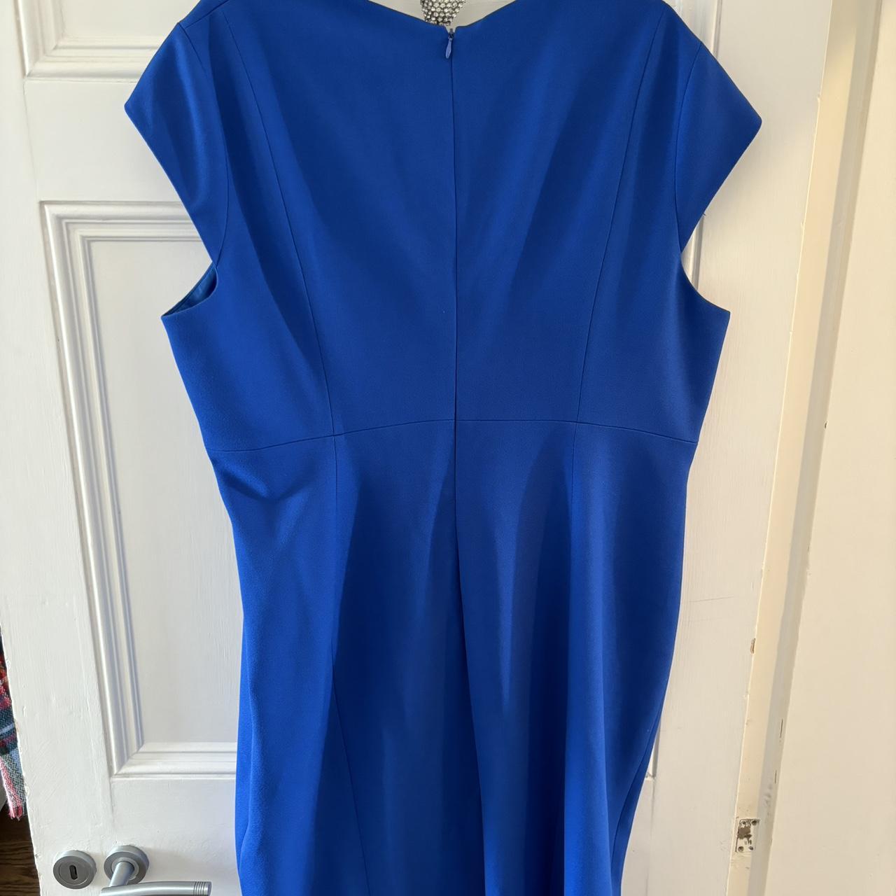 Karen millen on sale cobalt blue dress