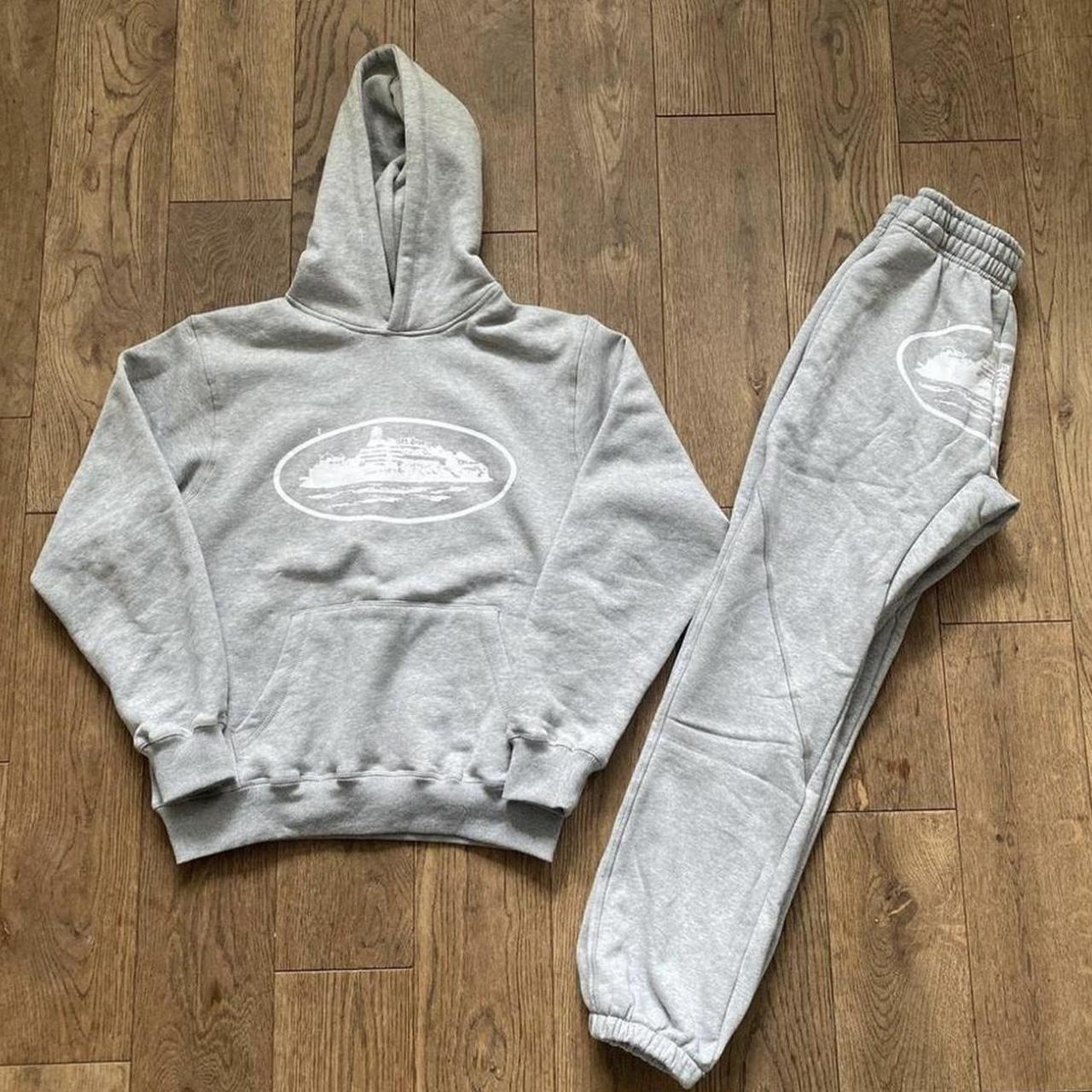 Brand New Cortiez Alcatraz Grey Tracksuit - Size | Depop