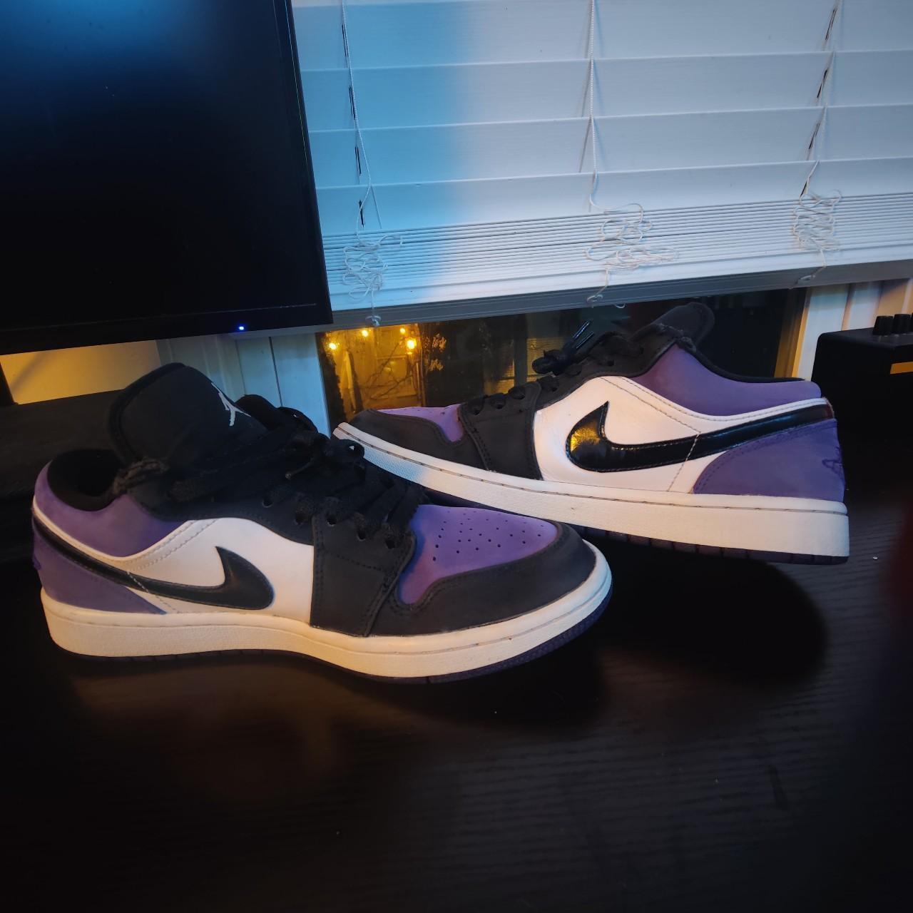 mens jordan purple
