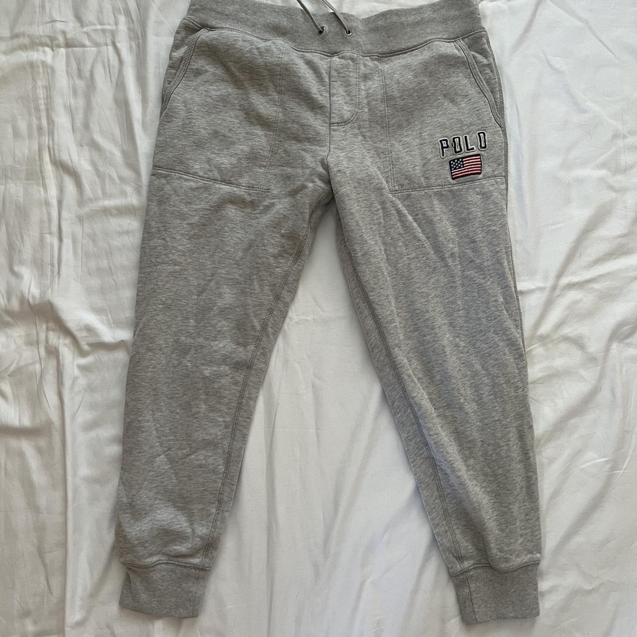 Polo Ralph Lauren Men's Grey Joggers-tracksuits | Depop