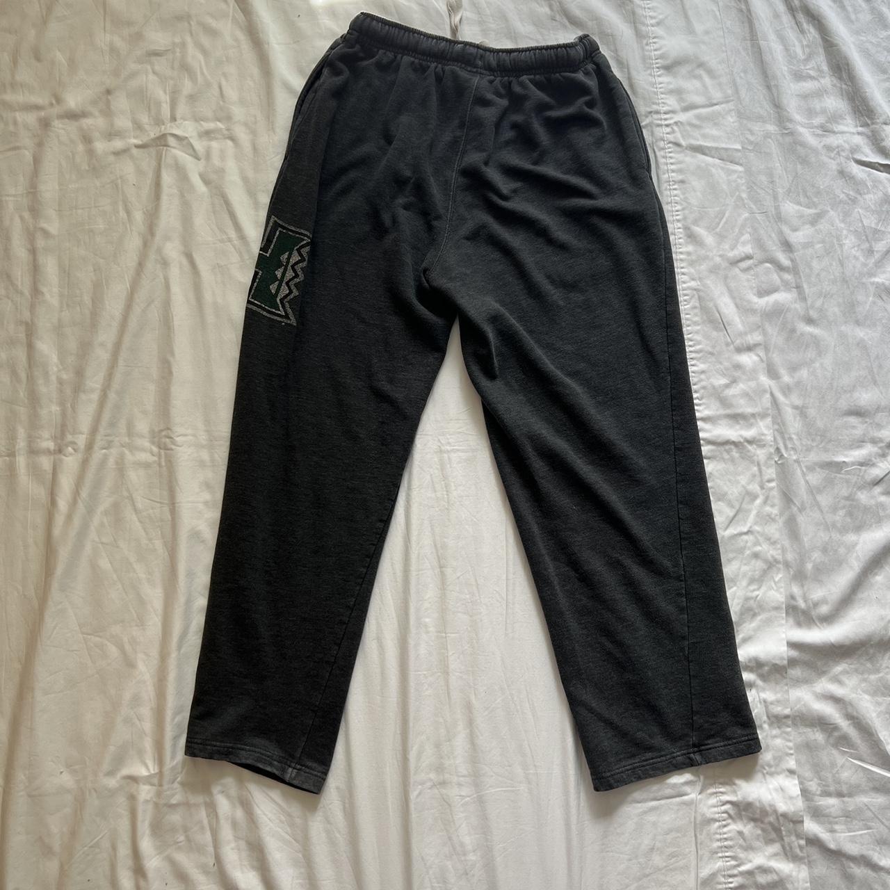 Men's Grey and Green Joggers-tracksuits | Depop