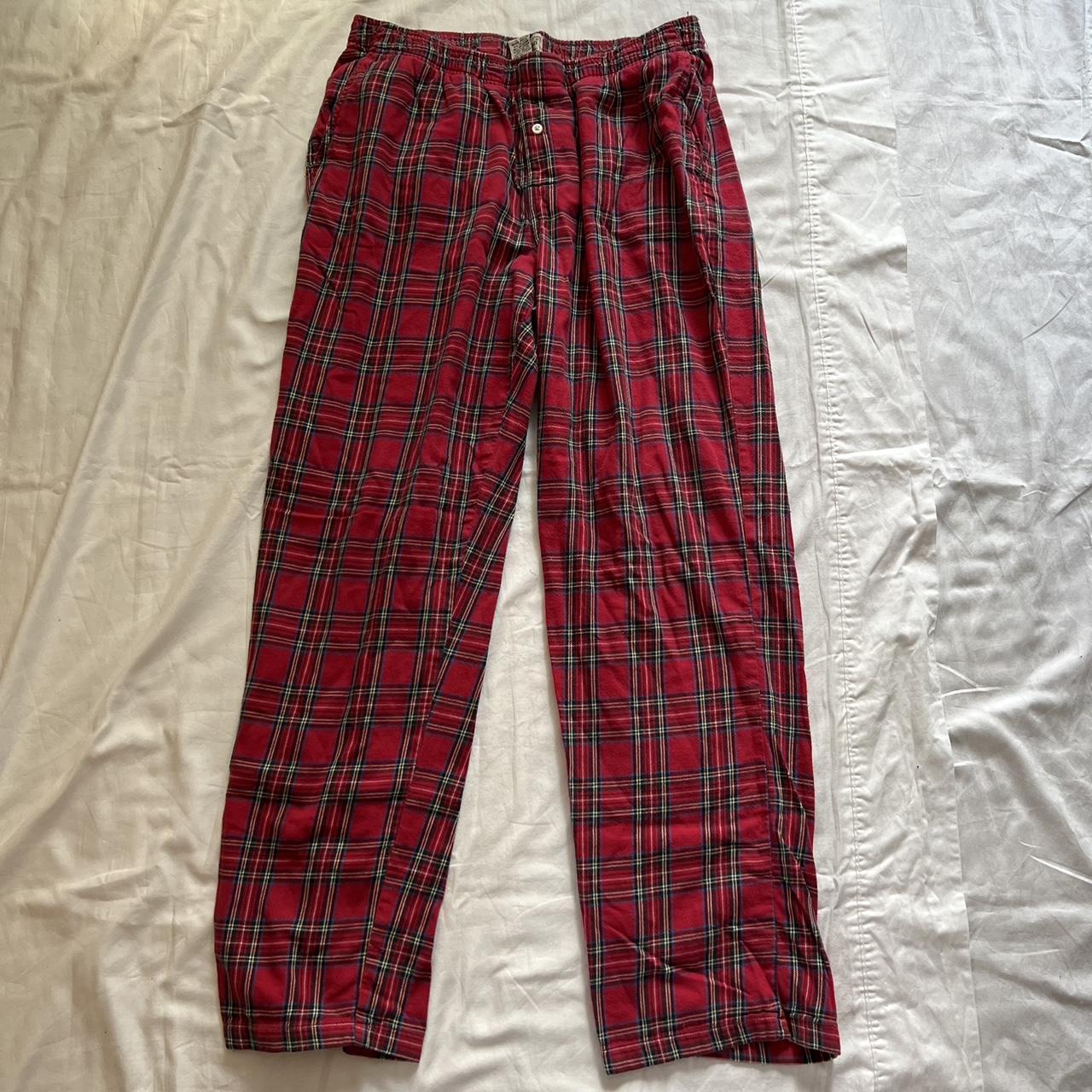 L.L.Bean Men's Red Pajamas | Depop