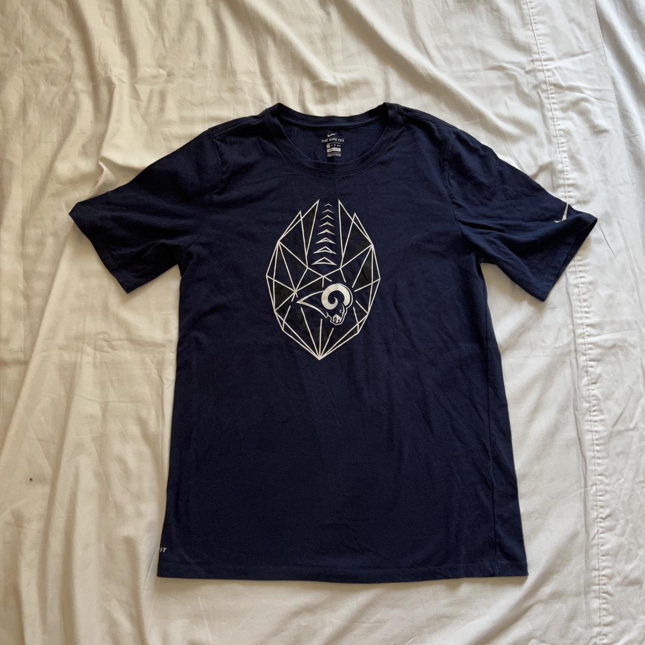 LA Rams Nike t-shirt Era: modern Color: grey  - Depop