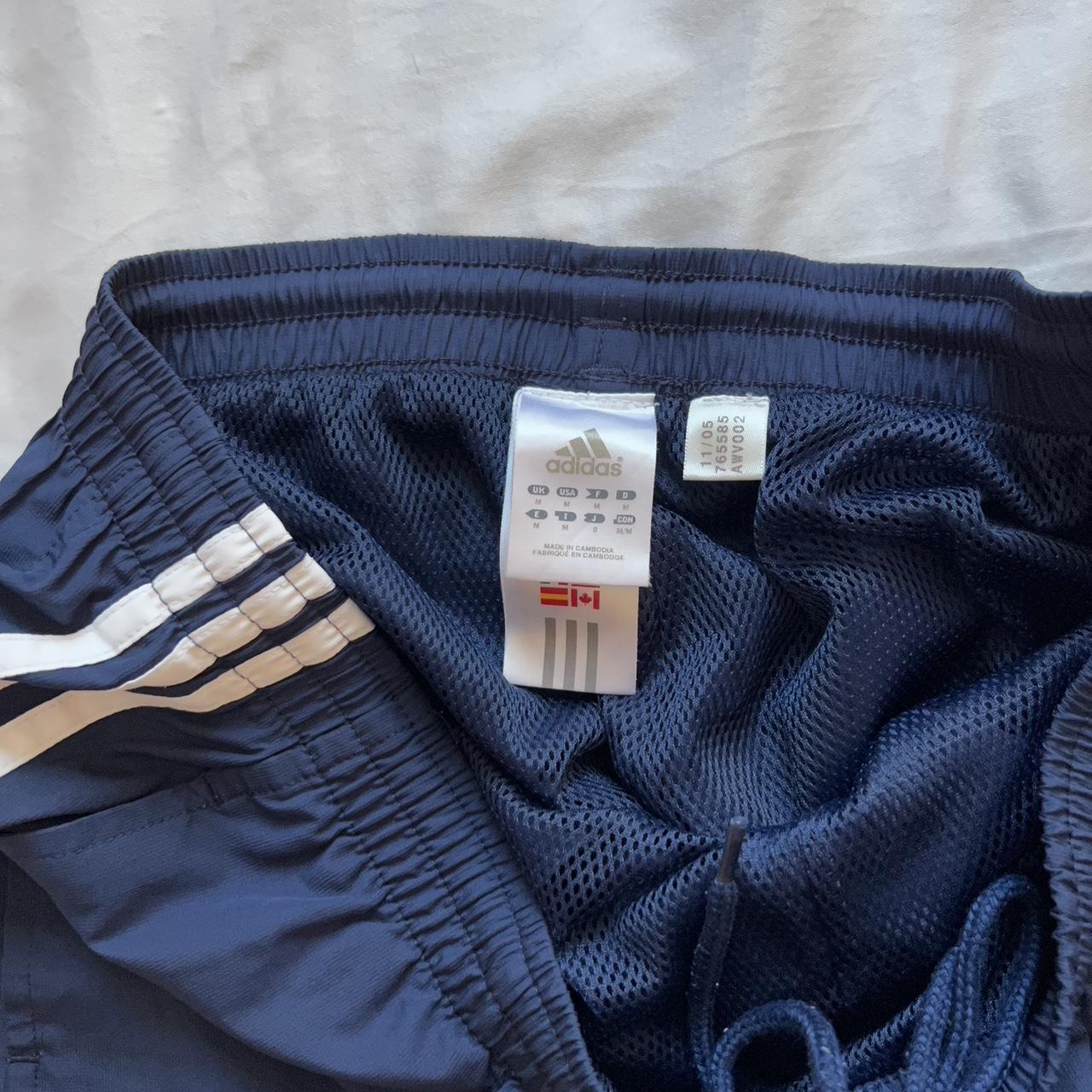 Adidas Men's Blue and Navy Joggers-tracksuits | Depop