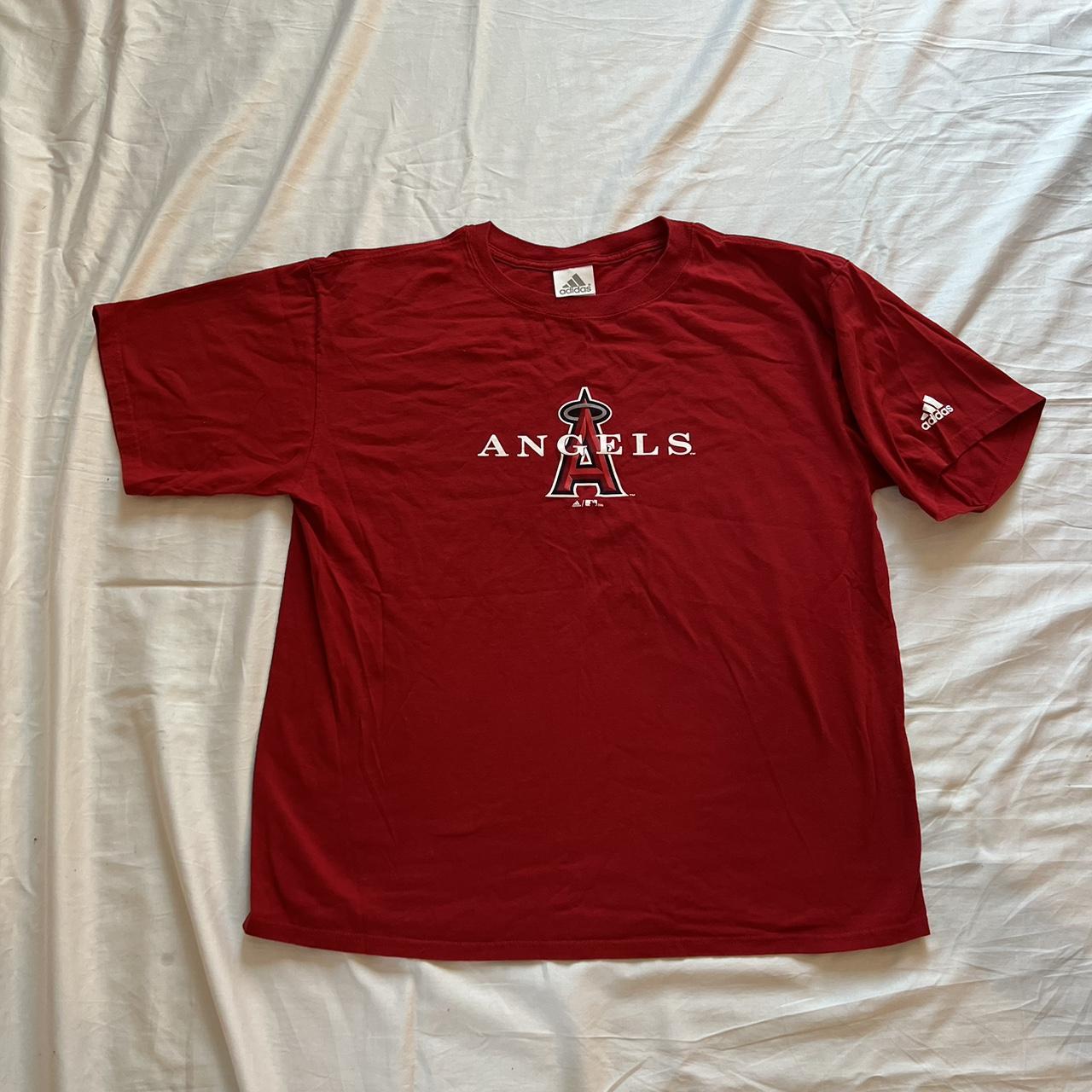 Vintage Adidas Y2K MLB Los Angeles Angels Long Sleeve T-shirt