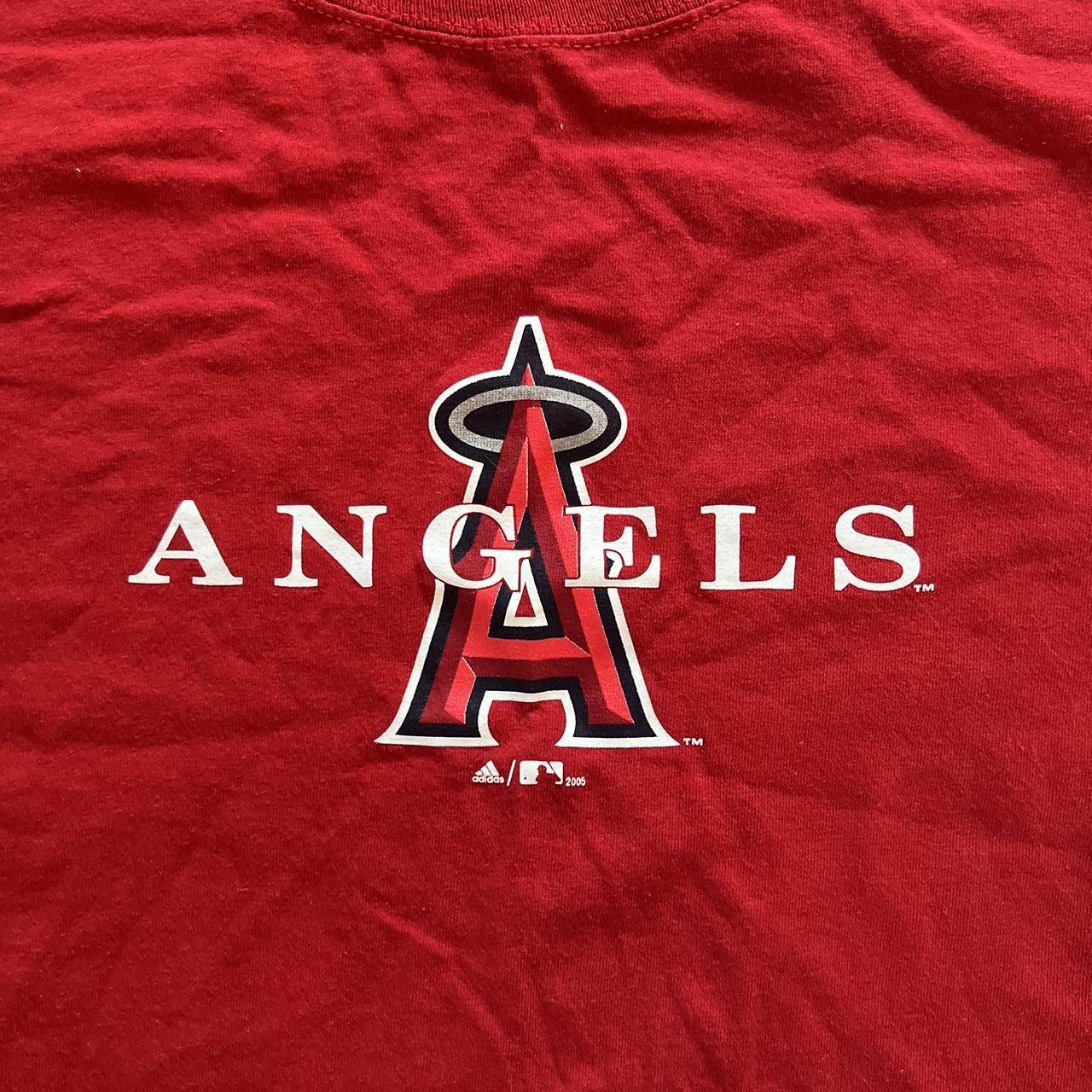 Vintage Adidas Y2K MLB Los Angeles Angels Long Sleeve T-shirt