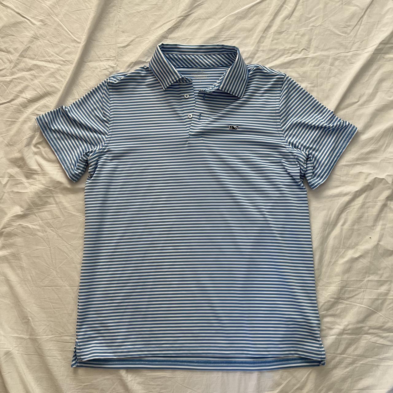 Vineyard Vines performance polo Men’s S 19.5x25.5 - Depop