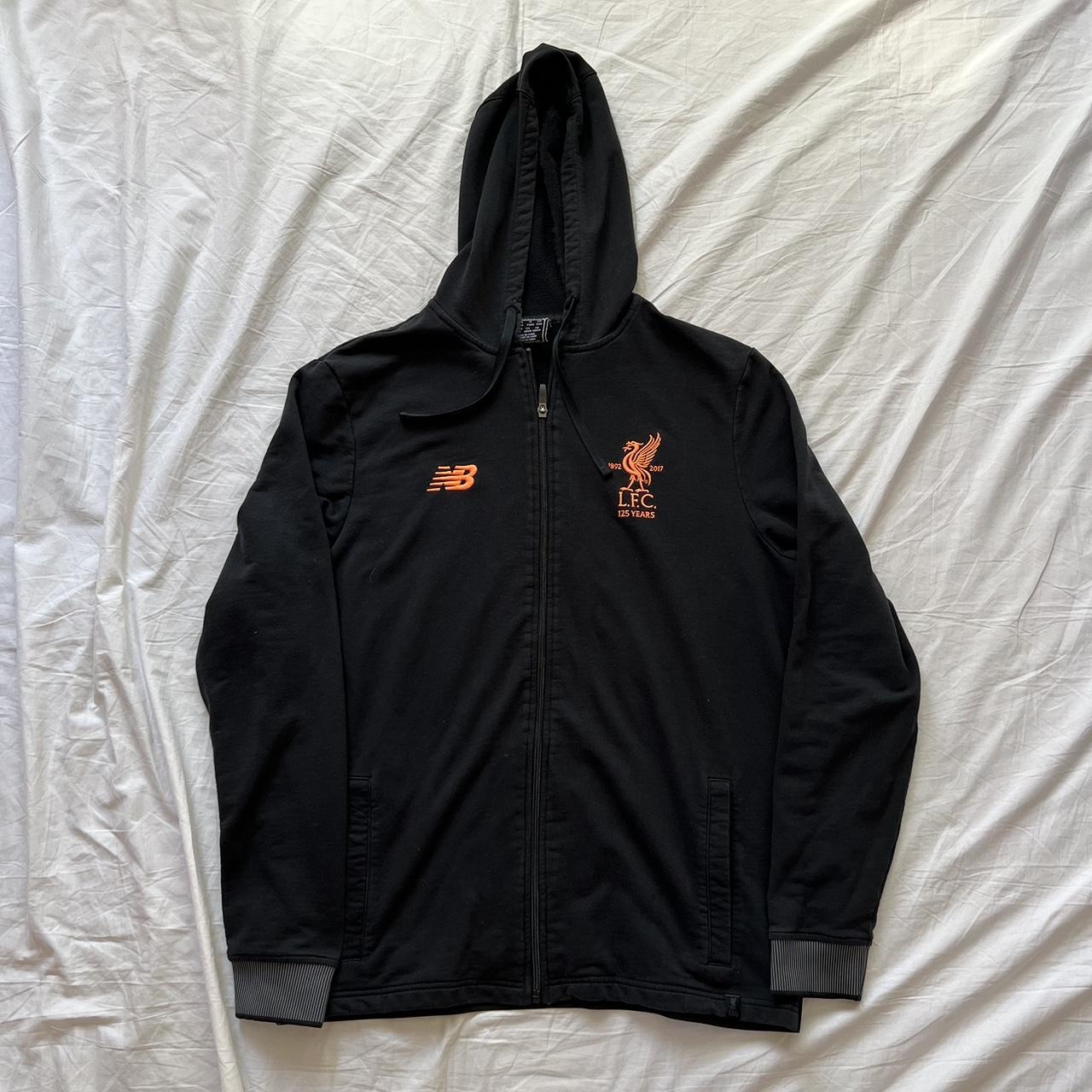Liverpool 125 year New Balance zip up hoodie Mens | Depop