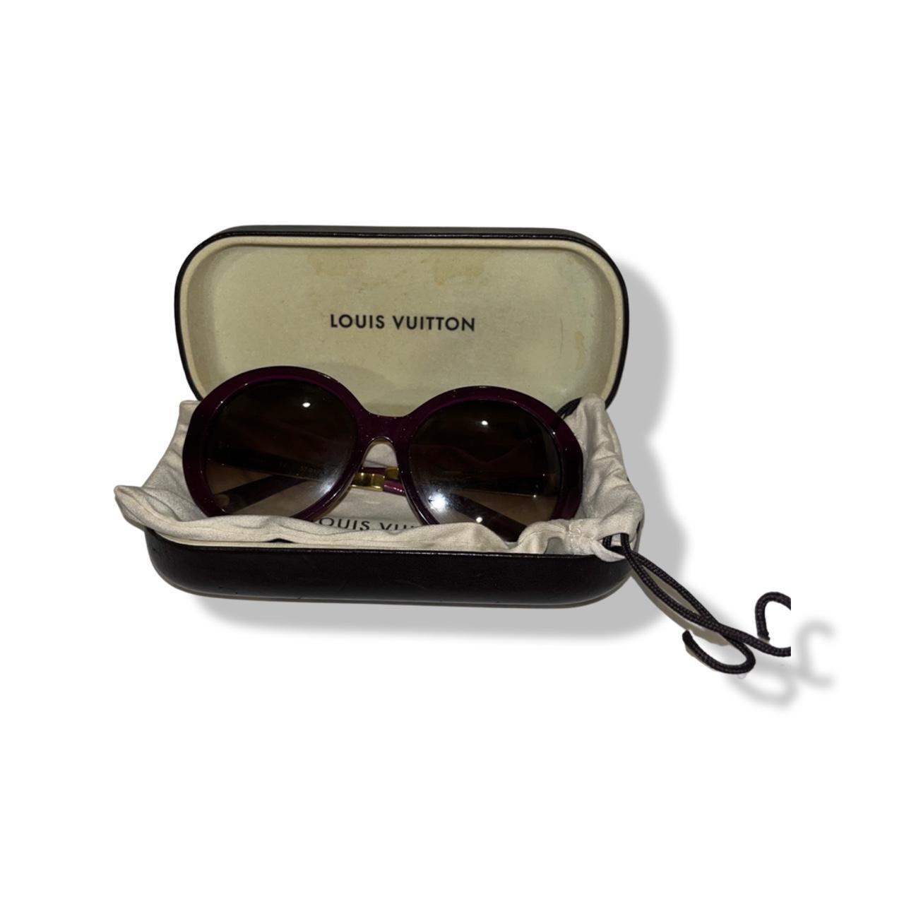 Louis Vuitton Purple Z0560W Petit Soupcon Round Sunglasses